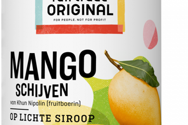 Fair Trade Original Mango op lichte siroop 425g Noten, pitten, gedroogde of ingeblikte vruchten Webshop