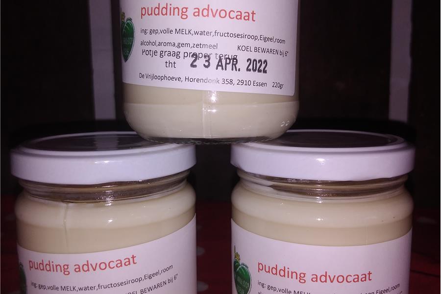 Advocaat pudding Bewerkt Webshop