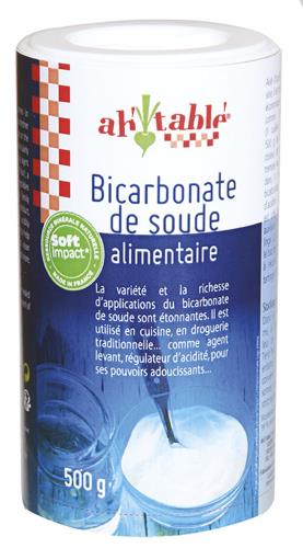 Ah Table Natrium bicarbonaat levensmiddelen 500g Meel en bakmixen Webshop