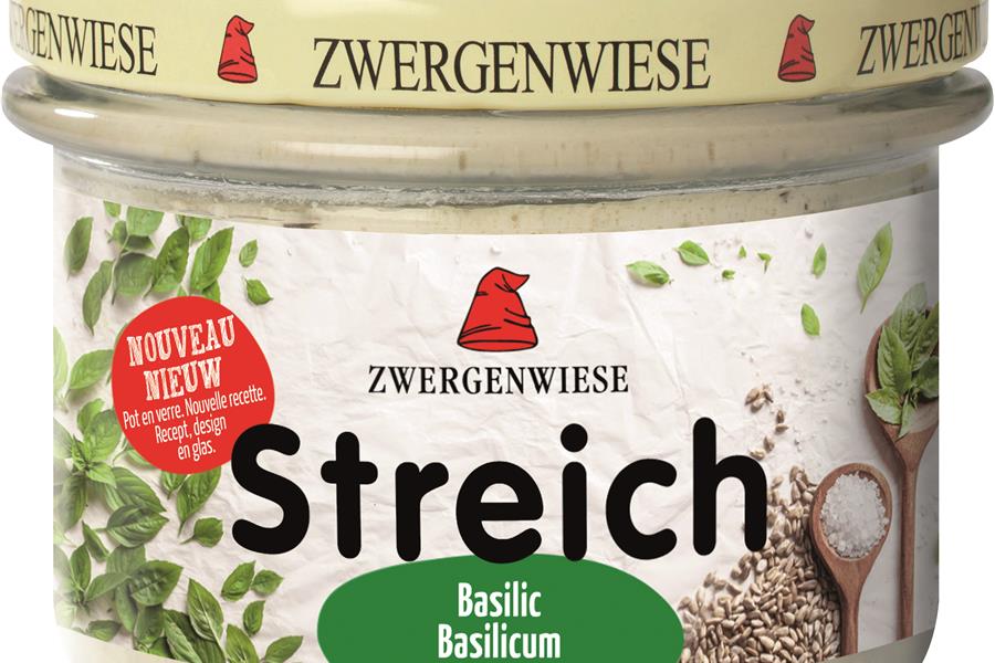 Zwergenwiese basilicum spread bio 180g Spreads Webshop