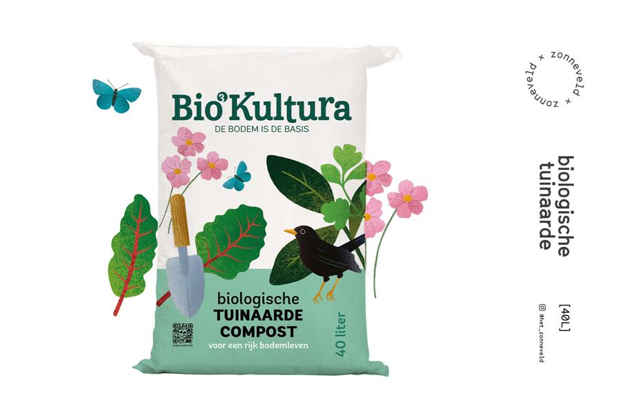 Biologische tuinaarde compost 40L Tuin Webshop