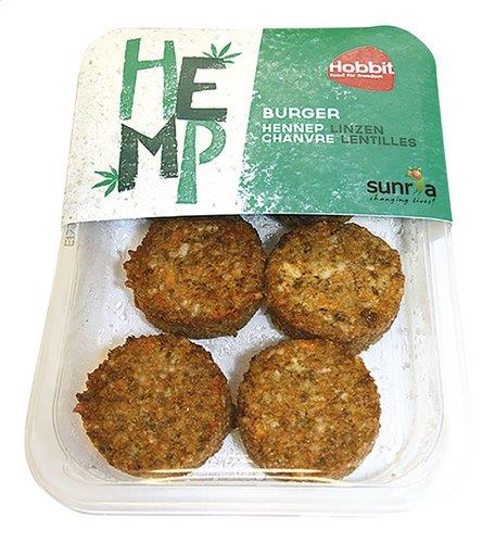 Hobbit Hennep linzen burger bio 150g Producten in de kijker Webshop