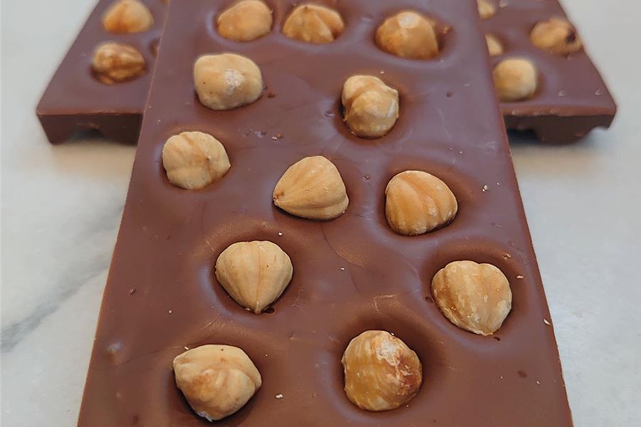 Reep melkchocolade hazelnoot verse bereidingen  - CoopSaam Essen