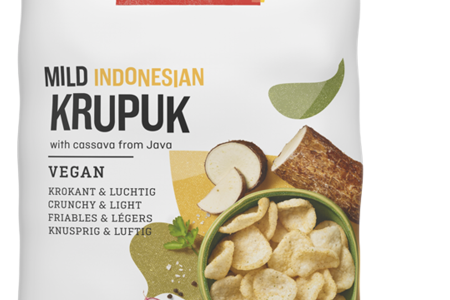 Fair Trade Original Krupuk Mild 60g Snoepjes, koekjes en snacks Webshop