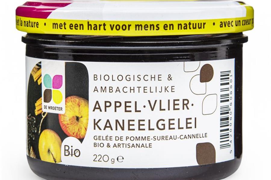 Appel-vlierbesgelei met kaneel Broodbeleg Webshop