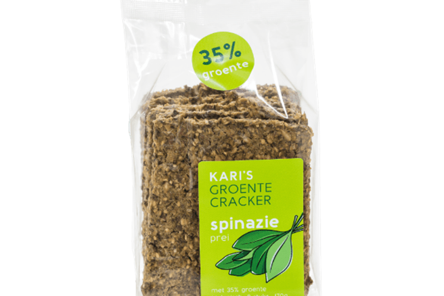 Spinazie Prei Crackers Ontbijt Webshop