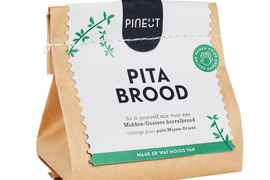 Pineut borrelbrood Pita brood Meel en bakmixen Webshop