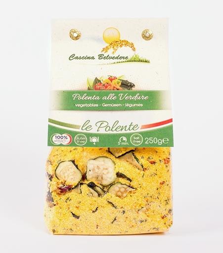 Polenta Groenten 250g Granen, deegwaren en peulvruchten Webshop