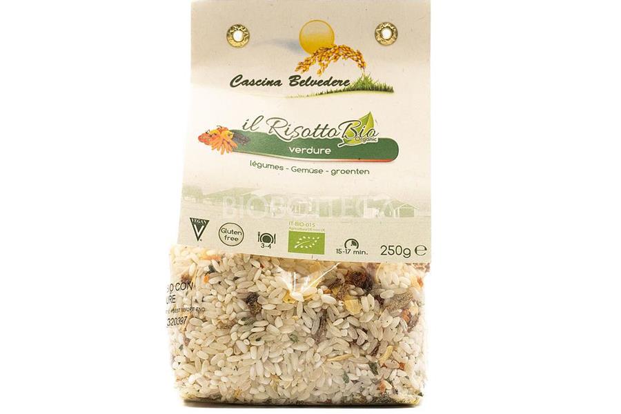 Risotto Groenten 250g Granen, deegwaren en peulvruchten Webshop