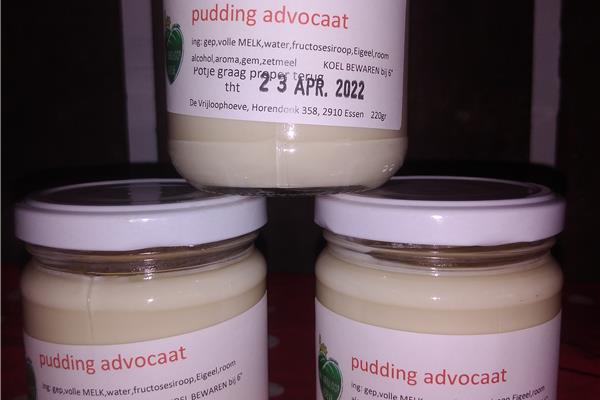 Advocaat pudding Bewerkt Webshop