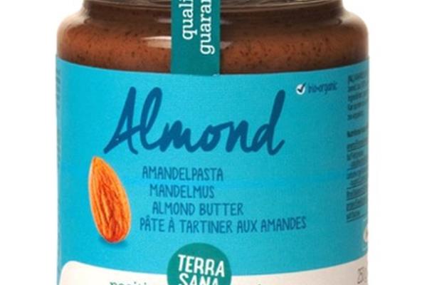 Terrasana Amandelpasta bio 250g Broodbeleg Webshop