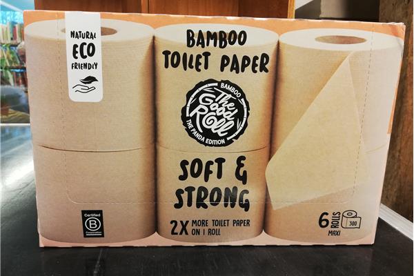 Bamboe Toiletpapier per 6 Toiletpapier/Tissues Webshop