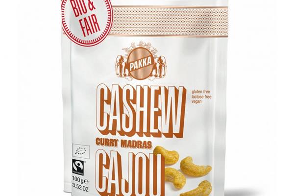 BIO Cashewnoten curry Noten, pitten en gedroogde vruchten Webshop