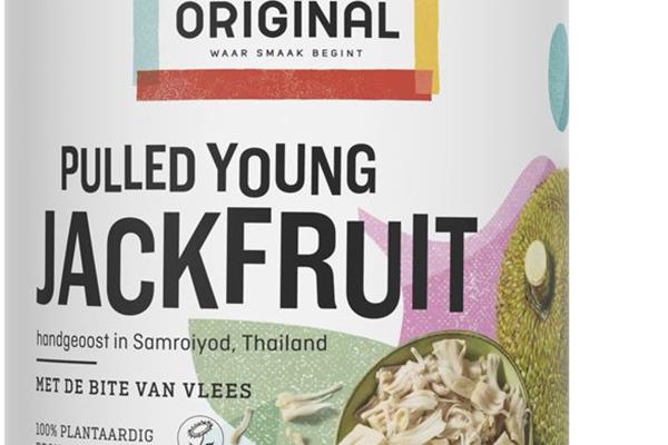 Fair Trade Original Pulled Young Jackfruit, 550g vleesvervangers Webshop