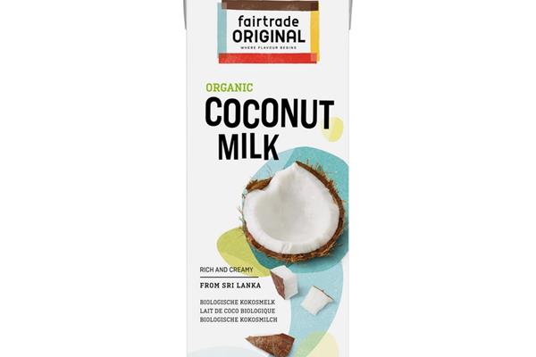 Fairtrade Original Kokosmelk, 1 Liter Smaakmakers Webshop