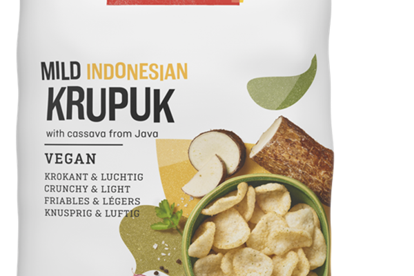 Fair Trade Original Krupuk Mild 60g Snoepjes, koekjes en snacks Webshop