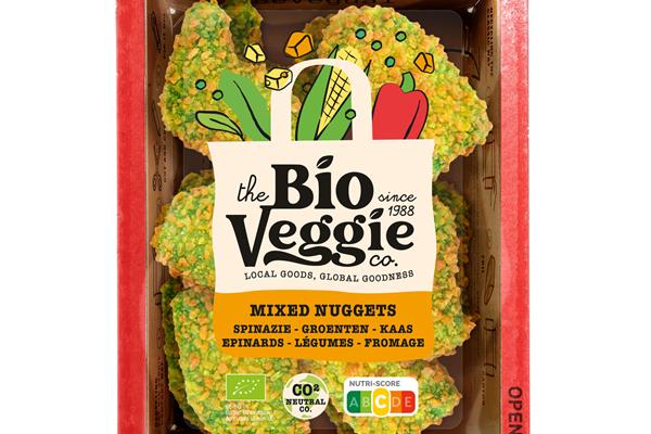 TBVC Mixed nuggets bio (kaas, spinazie, groenten) 12x20g Groentenburgers Webshop
