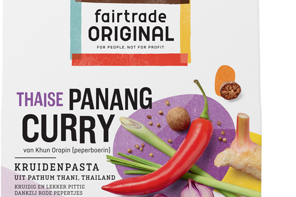 Fair Trade Original Panang Curry kruidenpasta 70g Specerijen Webshop