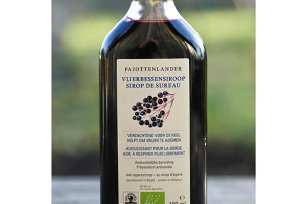 Pajottenlander Vlierbessensiroop bio 190ml Siroop Webshop
