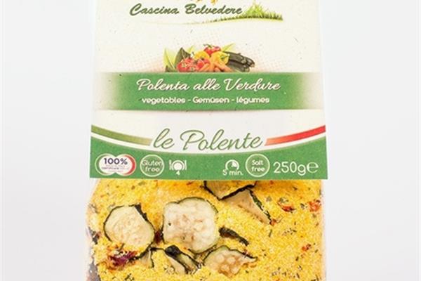 Polenta Groenten 250g Granen, deegwaren en peulvruchten Webshop