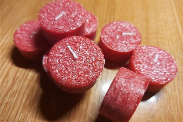 Theelichtjes rood per stuk Kaarsen Webshop