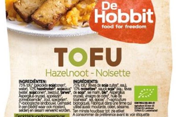 Hobbit Tofu hazelnoten bio 200g vleesvervangers Webshop