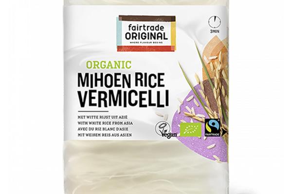 White Rice vermicelli bio 225g Granen, deegwaren en peulvruchten Webshop