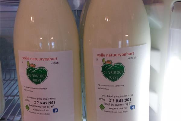 Yoghurt Natuur 1 L Bewerkt Webshop