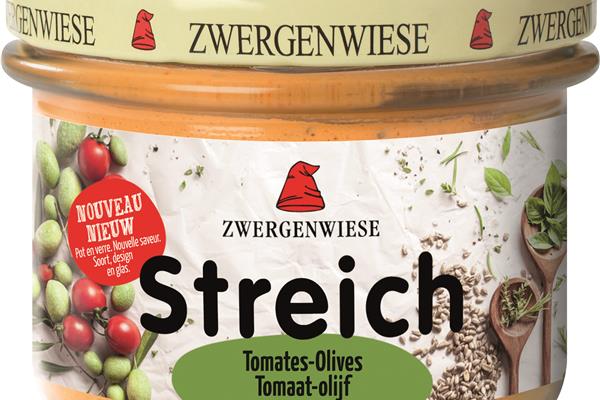 Zwergenwiese tomaat olijf spread bio 180g Spreads Webshop
