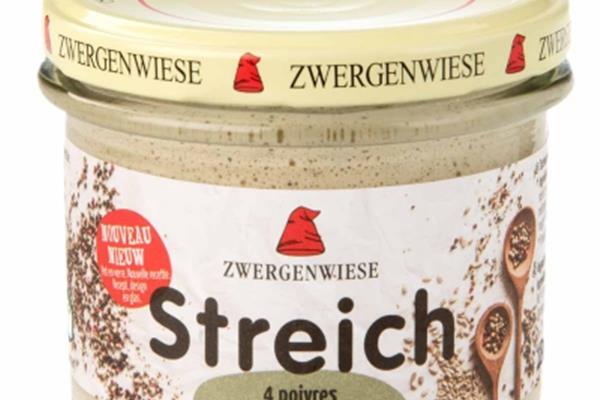 Zwergenwiese 4 peper spread bio 180g Spreads Webshop