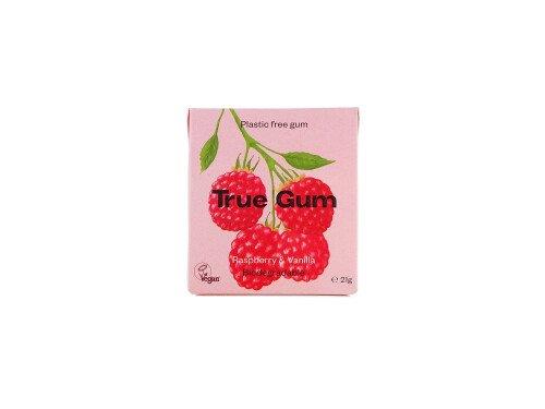 Natuurlijke kauwgom met framboos en vanille Snoepjes, koekjes en snacks Webshop