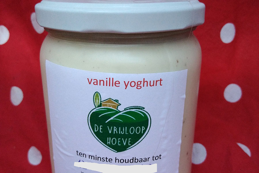 Yoghurt Vanille Bewerkt Webshop